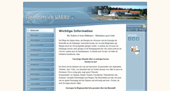 Desktop Screenshot of eigenbetrieb-wabau.de